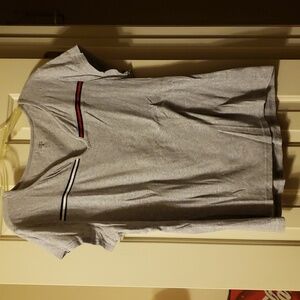 Tommy Hilfiger Grey Short Sleeve Top Size XL